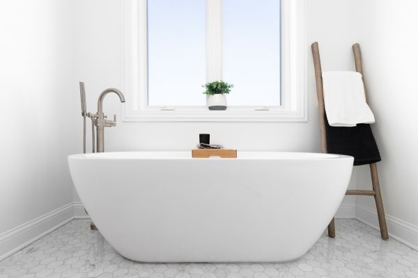 Freestanding Tub Installation in Perrysburg